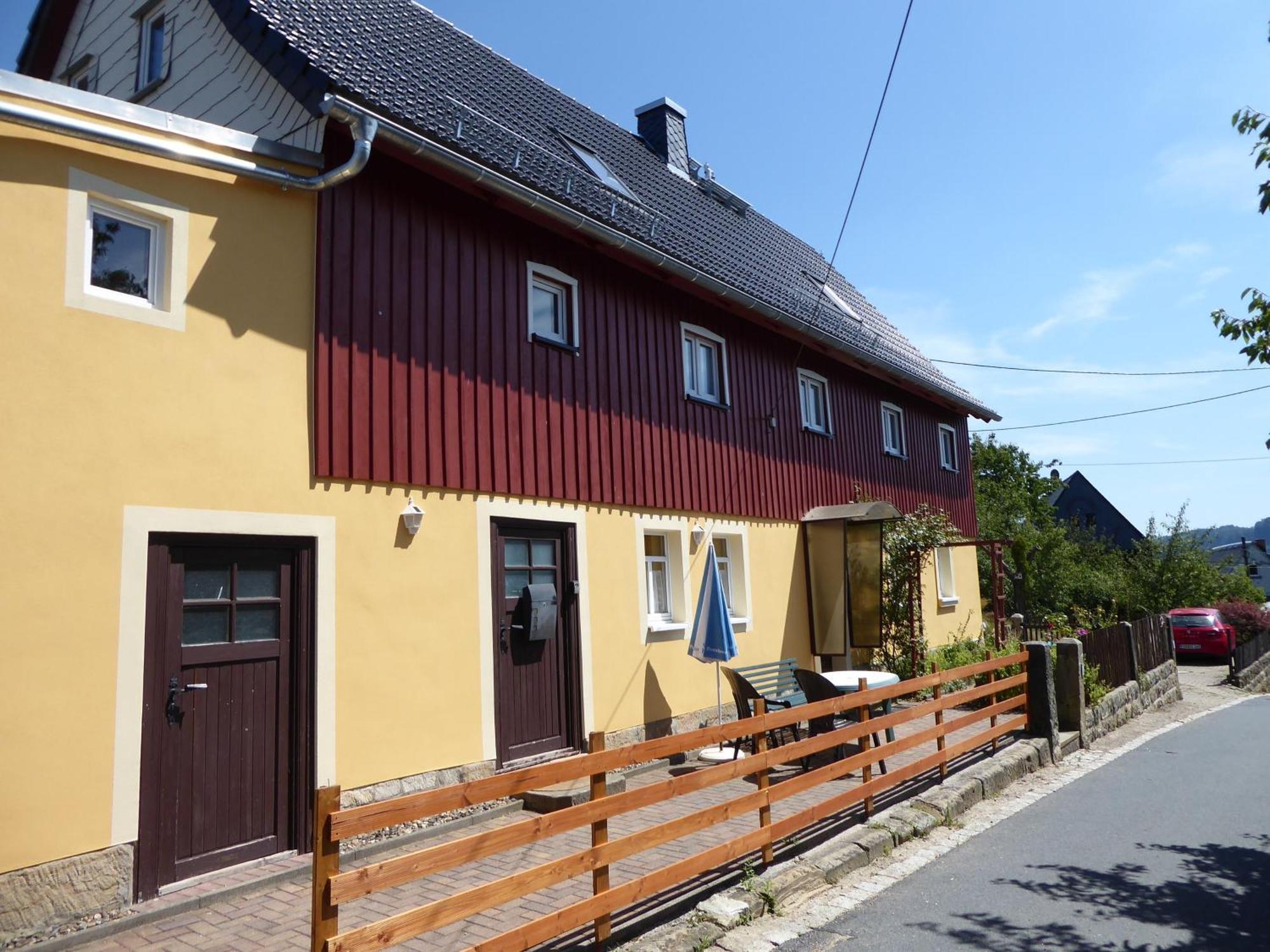 Fewo Dorn Eg Haus Sandsteinliebe Sebnitz Bagian luar foto